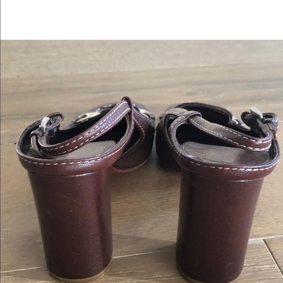 Prada Leather Mules/Slides Shoes - Picture 4 of 7